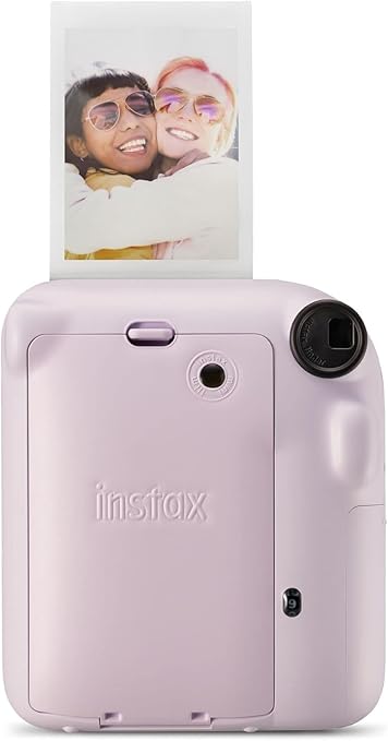 Fujifilm instax Mini Appareil Photo instantané 12, Exposition Automatique avec Objectif Selfie intégré, Violet Lilas