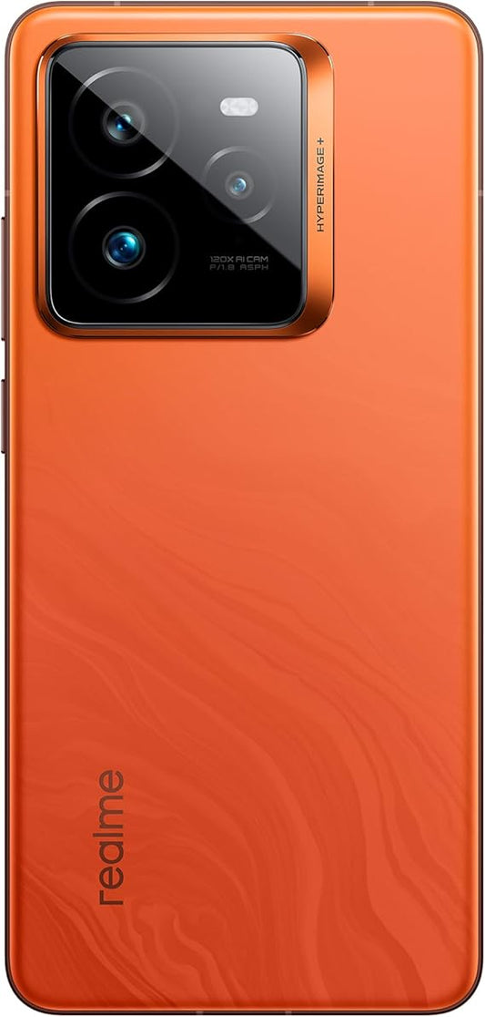 realme GT 7 Pro 5G Smartphone 12+256GB, Chipset Snapdragon® 8 Elite, Appareil Photo instantané Ultra Net avec IA, Écran RealWorld Eco², Batterie Titan de 6 500 mAh, Orange